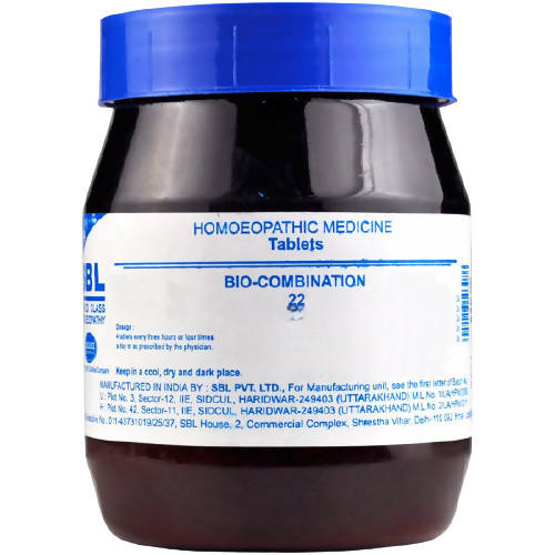 SBL Homeopathy Bio-Combination 22 Tablets