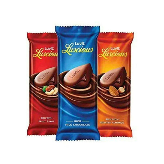 LuvIt Luscious Milk Chocolates Bar Combo