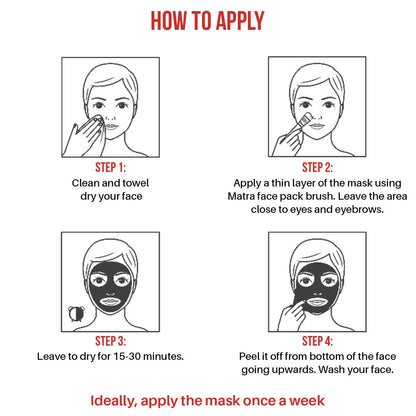 Matra Activated Charcoal Peel Off Black Mask