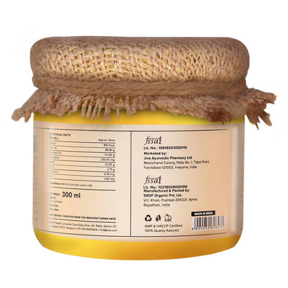 Jiva Ayurveda A2 Gir Desi Cow Ghee | Desi Gir Cow Ghee | Pure and Natural Ghee From A2 Cow Milk