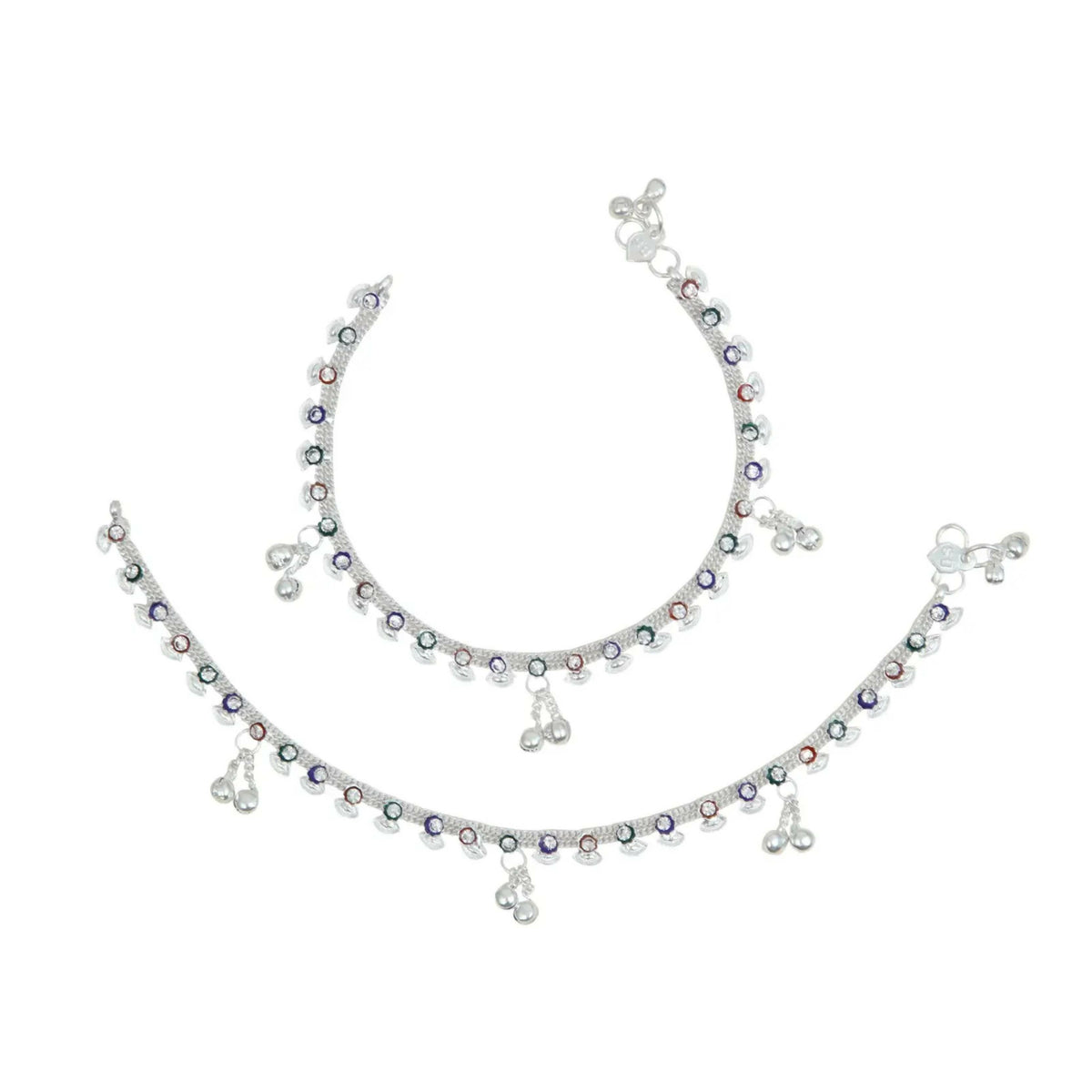 Joban Fashion Silver Copper Anklet For Girl