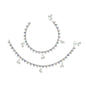 Joban Fashion Silver Copper Anklet For Girl