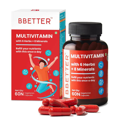 BBETTER Multivitamin Capsules for Men & Women