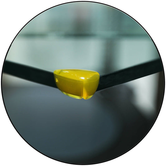 Safe-O-Kid Tear Drop Colorful Corner Caps, Yellow For Kids Protection