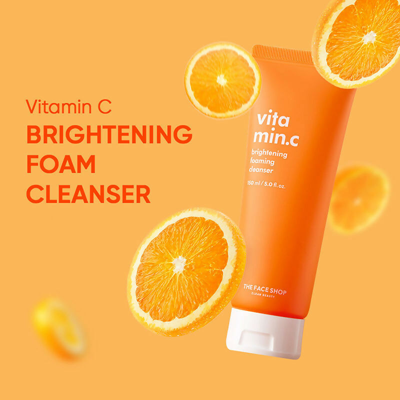 The Face Shop Vitamin C Brightening Korean Face Wash