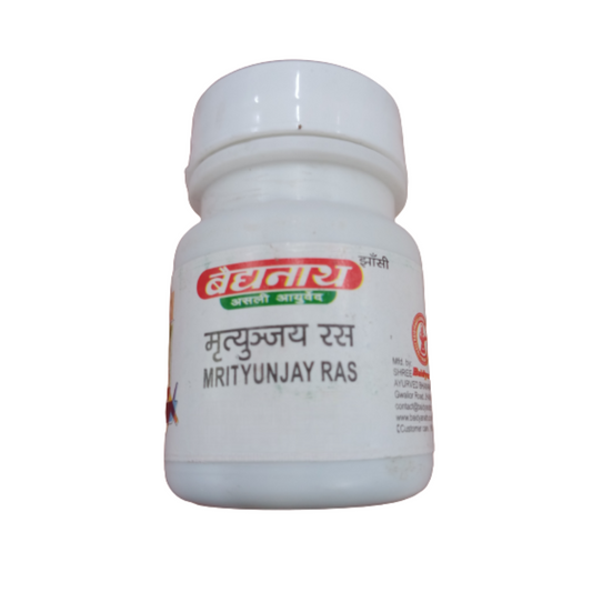 Baidyanath Jhansi Mrityunjaya Ras 40 Tabs