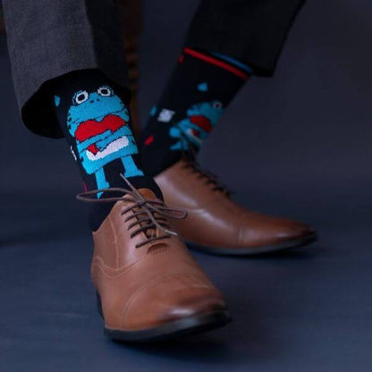Socksoho Luxury Men Socks Look Into My Eyes Edition