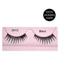 Glamgals Hollywood-U.S.A Stylish Black Soft Thick Reusable False Eye Lashes For Women - SH12