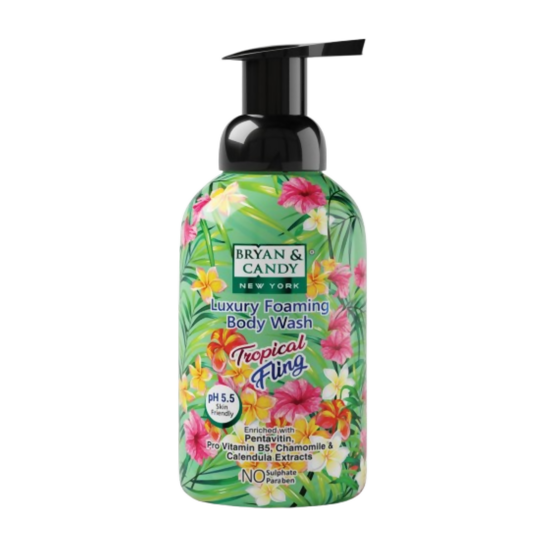 Bryan & Candy Luxury Foaming Body Wash - Tropical Fling