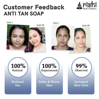 Rishi Natural Anti Tan Soap
