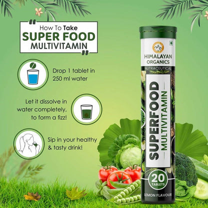 Himalayan Organics Superfood Multivitamin Tablets