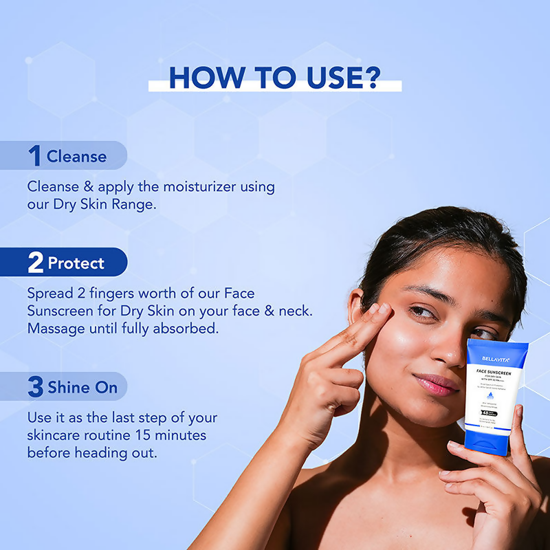 Bella Vita Organic Sunscreen SPF 50 For Dry Skin