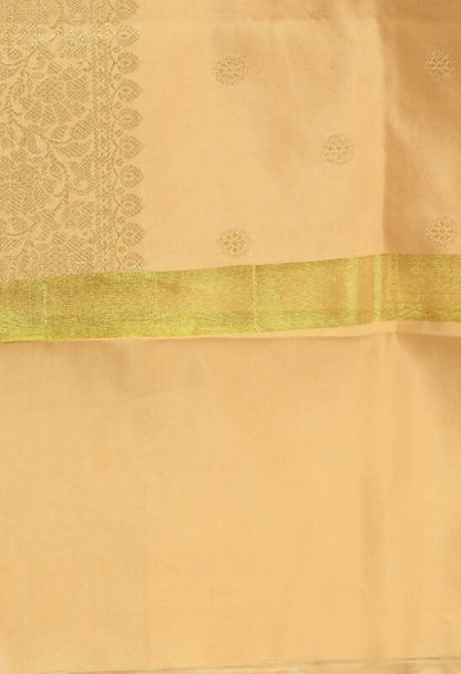 Mominos Fashion Moeza Women's Banarsi Silk Woven Design Golden Dupatta