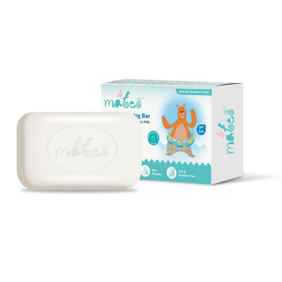 Mateo Baby Cleansing Bar With Vitamin E & Glycerin