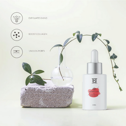 The Body Temple Retinol 0.6% Anti Ageing Night Face Serum