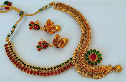 Multicolor Kemp Necklace Set