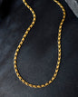 VOJ Gold-Polished Men Designer Chain