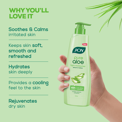 Joy Aloe Vera Serum Body Lotion