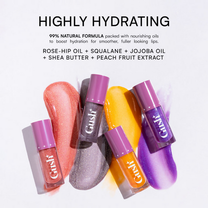 Gush Beauty H-Inched Transformative Glossy Lip Tint - Honey Melt