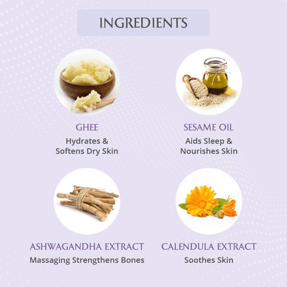 AreoVeda Baby Massage Oil