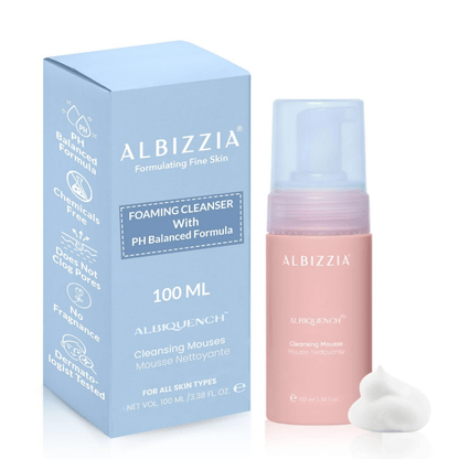 Albizzia Cleansing Mousse Lightweight Gentle Face Cleanser
