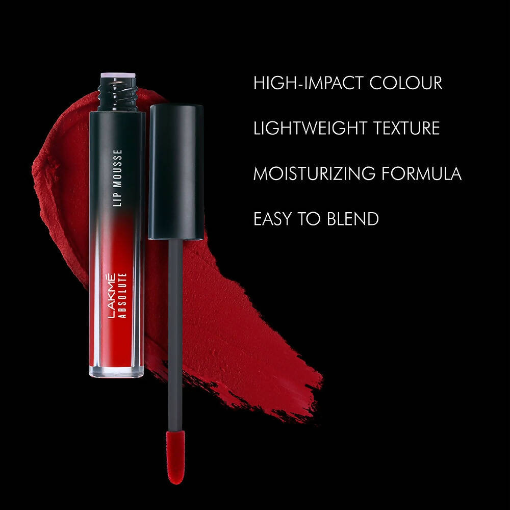 Lakme Absolute Lip Mousse - 203 Plum Punch