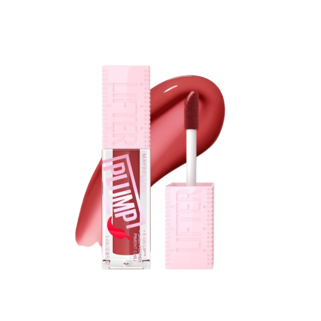 Maybelline New York Lifter Plump - Plumping Lip Gloss - Hot Chili
