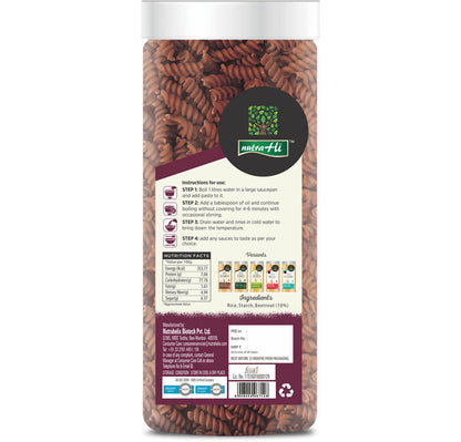 NutraHi Gluten-Free Pasta Beetroot