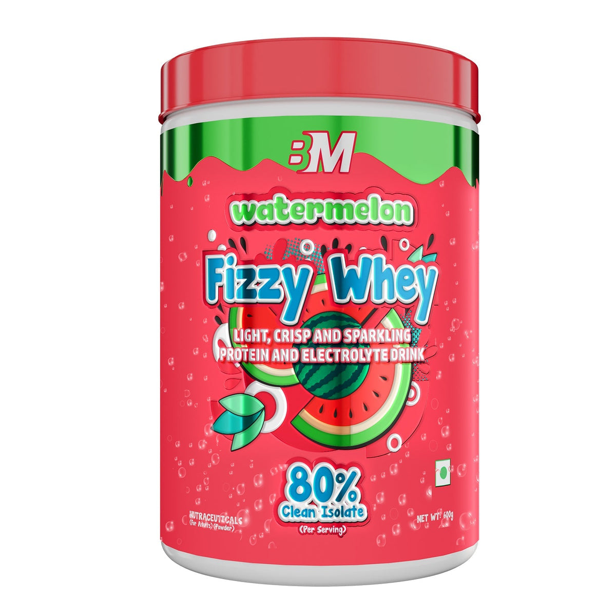 Big Muscles Nutrition Fizzy Whey & Shaker Combo