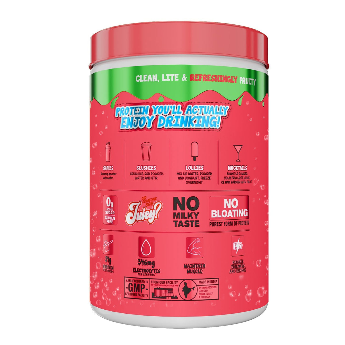 Big Muscles Nutrition Fizzy Whey & Shaker Combo