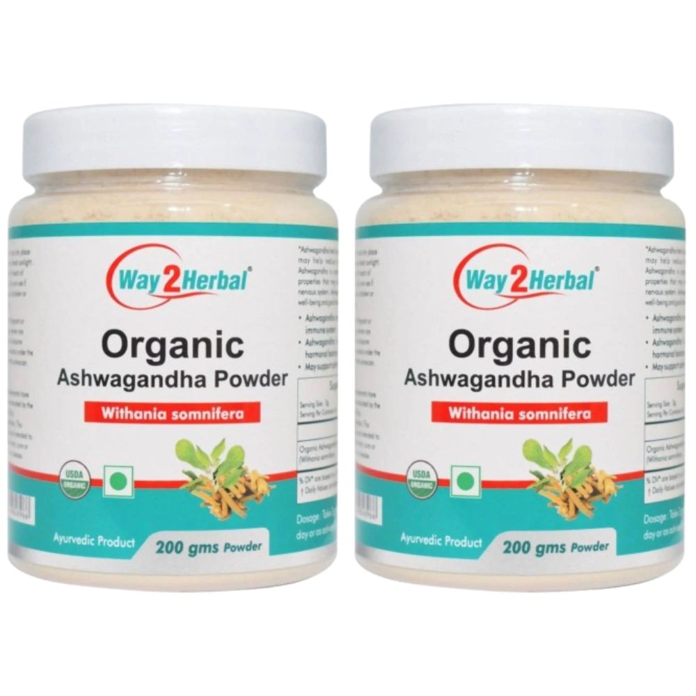 Way2herbal Organic Ashwagandha Powder