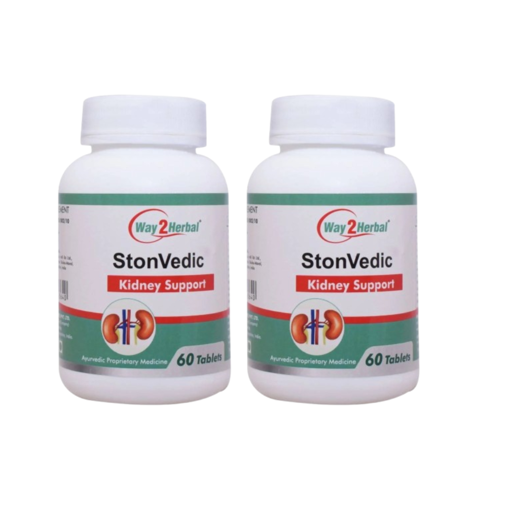 Way2herbal Stonvedic Kidney Support Tablets