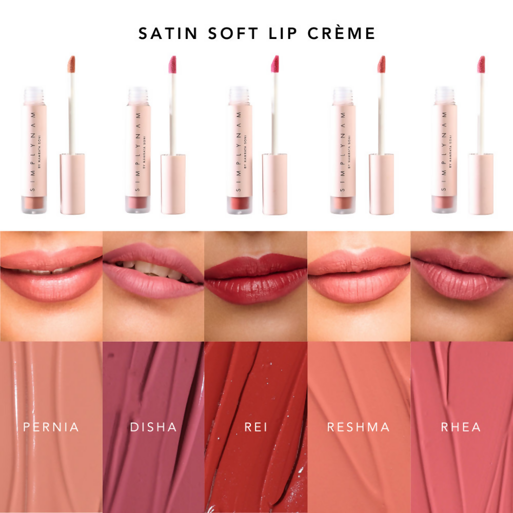 Simply Nam Satin Soft Lip Creme - Rei Toyko Red