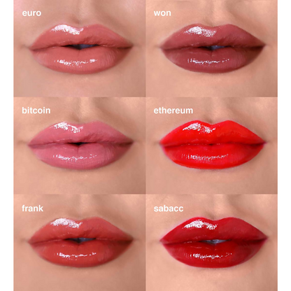 Rude Cosmetics High Gloss Profit Lip Lacquer - Euro