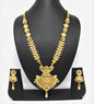 Joban Fashion Mango Design Gold Pure Brass With Rajwadi Polish Necklace Set