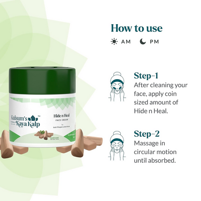 Kulsum's Kaya Kalp Hide N Heal Sandalwood Protective Base Cream