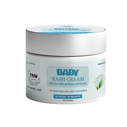 The Natural Wash Diaper Rash Cream for Babies