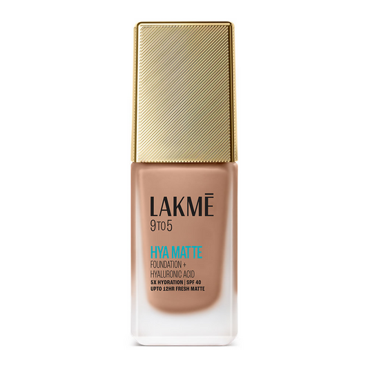 Lakme 9to5 Hya Matte Foundation + Hyaluronic Acid - Cool Mocha