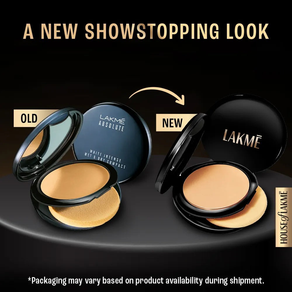 Lakme Absolute White Intense Wet & Dry Compact - Rose Fair