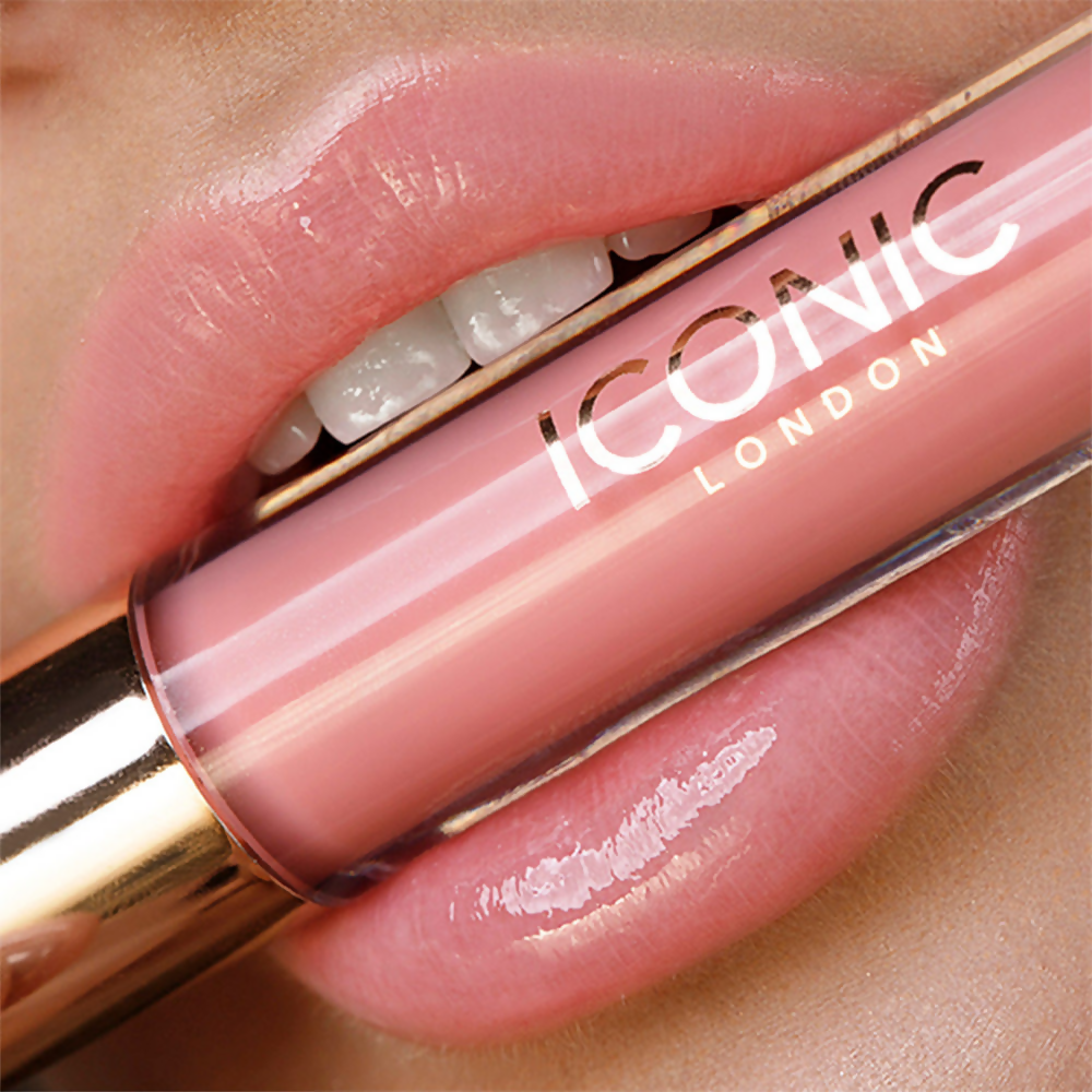 Iconic London Lip Plumping Gloss - Peek A Boo