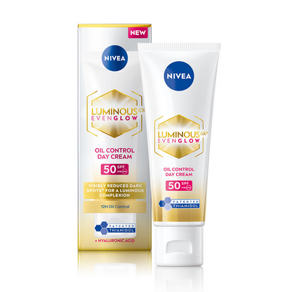 Nivea Luminous Even Glow Oil Control Day Cream SPF 50