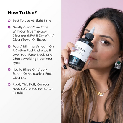 The True Therapy Pha Toner Gluconolactone 10%,Hyaluronic Acid&17 Amino Acid Complex Hydrating Toner