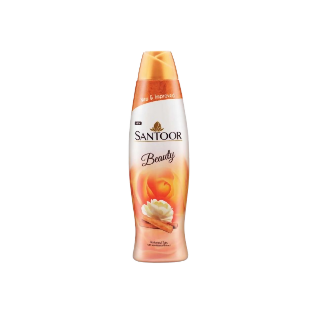 Santoor Beauty Perfumed Talc With Sandalwood Extracts