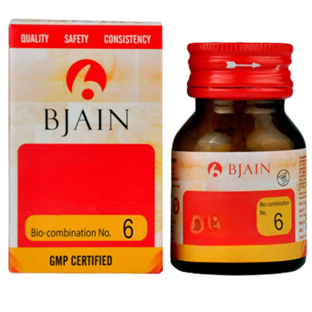 Bjain Homeopathy Bio Combination No.6 Tablet