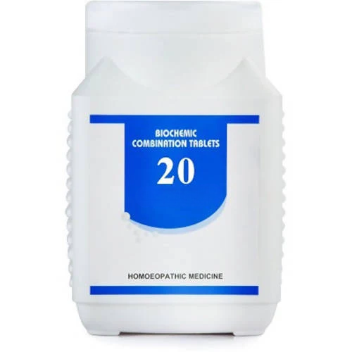 Bakson's Homeopathy Biochemic Combination 20 Tablets