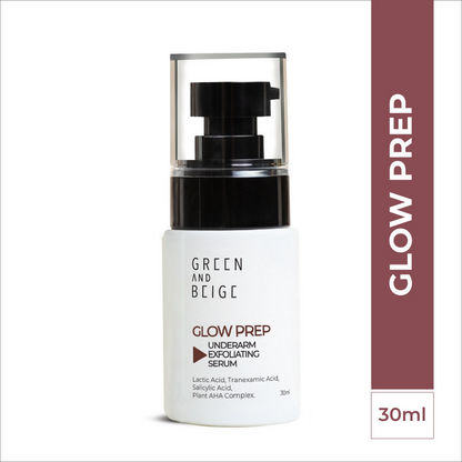 Green And Beige Glow Prep Underarm Exfoliating Serum