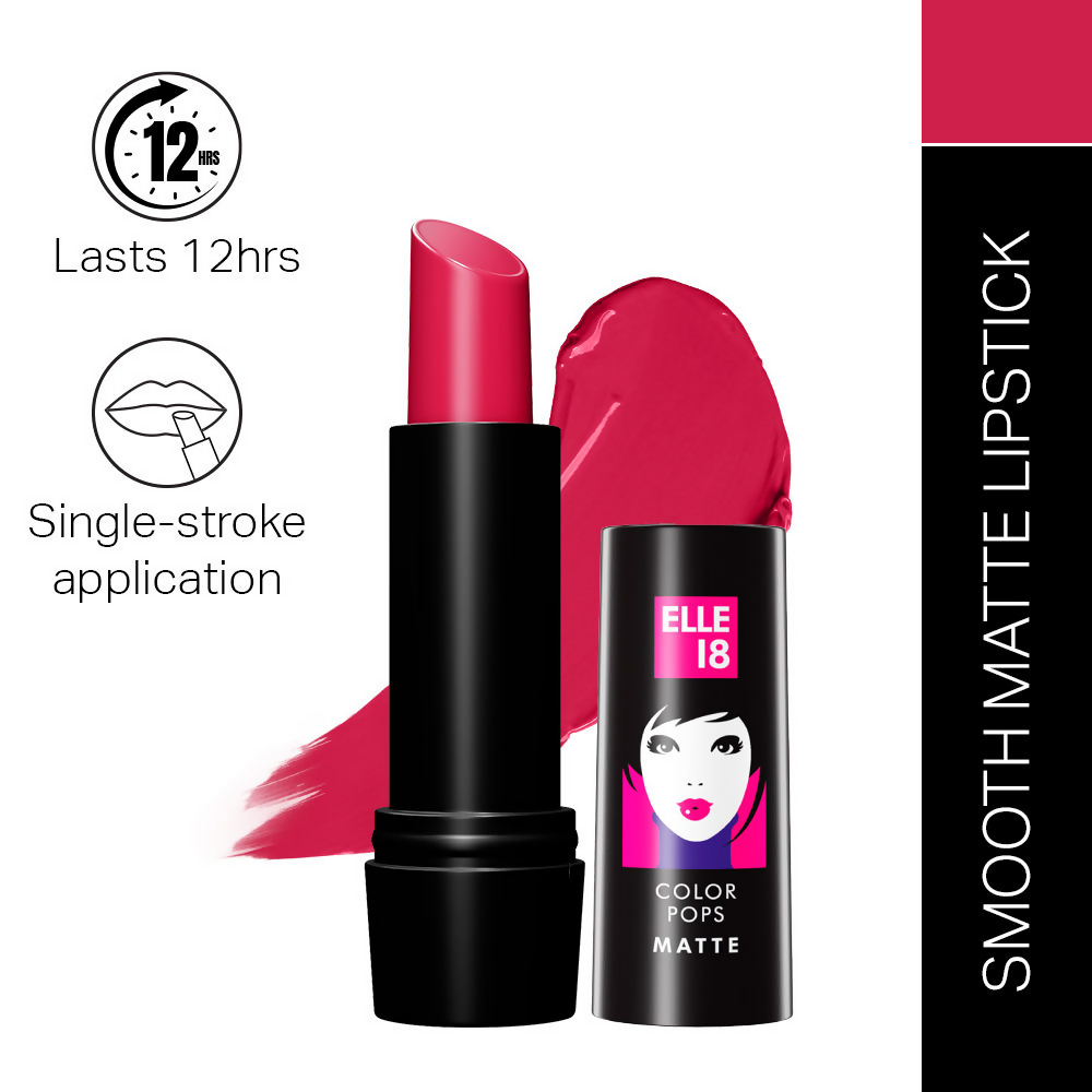 Elle 18 Color Pop Matte Lip Color - P23 Deep Pink