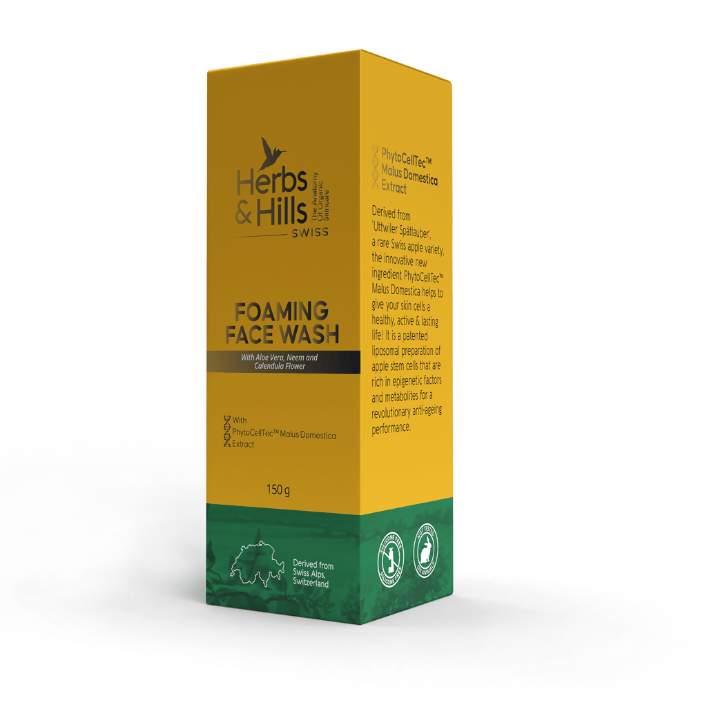 Herbs & Hills Foaming Face Wash (Swiss Range)