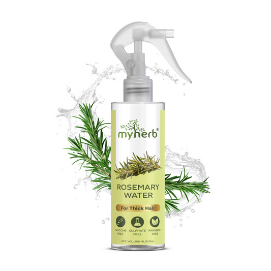 Myherb Rosemary Water Hair Spray For Regrowth, Helps Reduce Hairfall, Strengthens Hair
