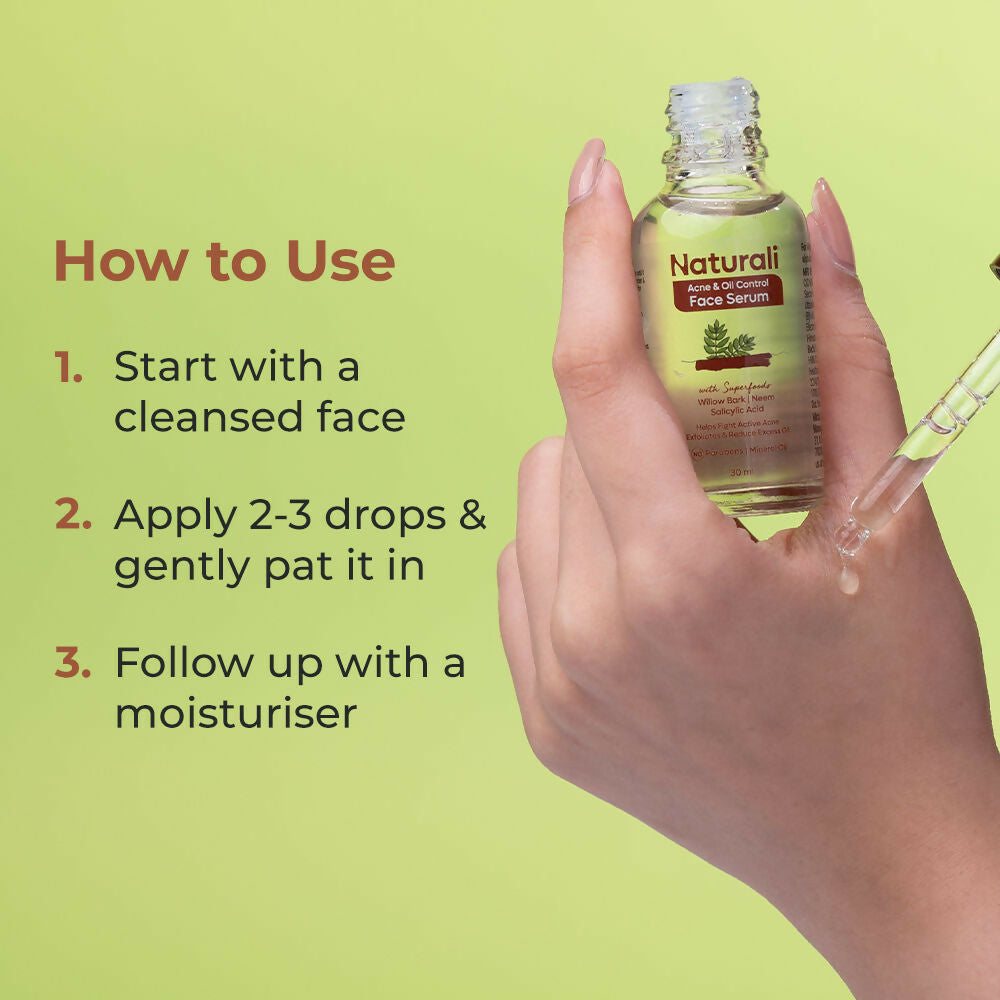 Naturali Acne & Oil Control Face Serum